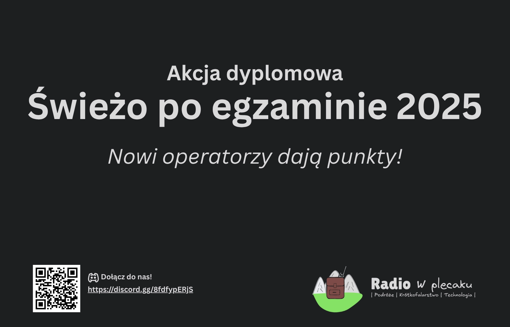 艢wie偶o po egzaminie baner